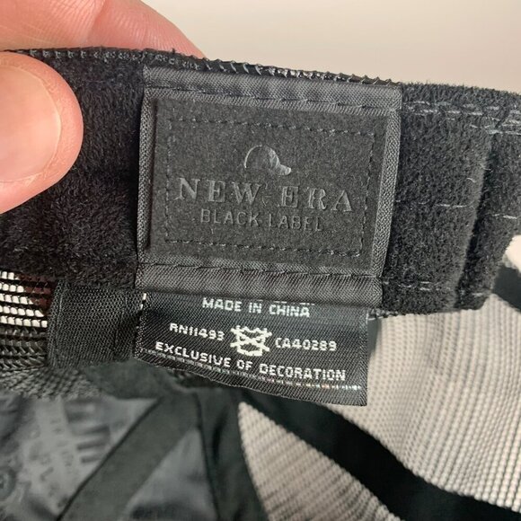 Phoenix Suns NBA New Era Black Label 9Twenty Relaxed Fit Strapback Trucker Hat - Picture 5 of 6